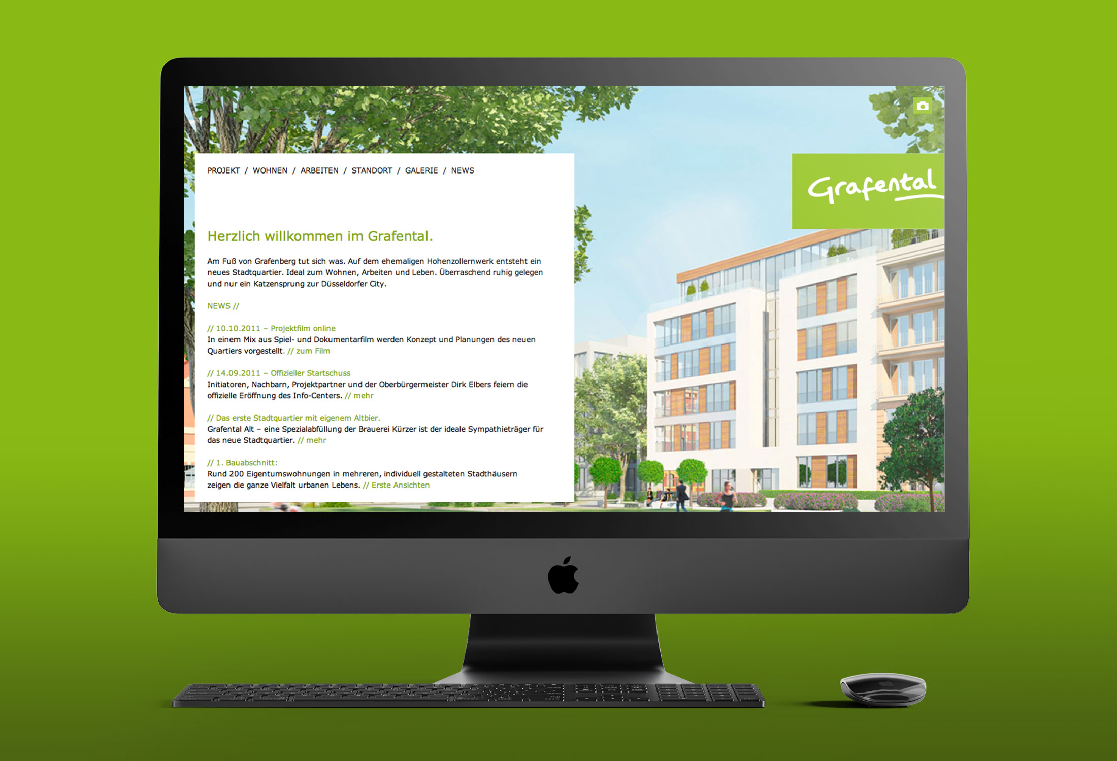Grafental Website Immobilien Marketing